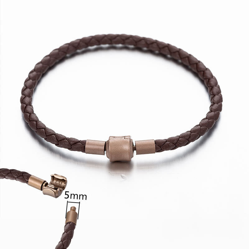 Nimara Ritual Vintage Leather Rope Luck Braid String Bracelet