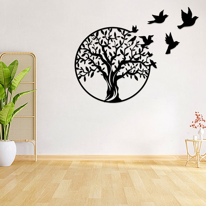 Nimara Ritual Tree of Life Birds Sign Housewarming Gift Unity Wall Art
