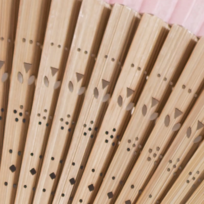 Nimara Ritual Gradient Handheld Bamboo Folding Fan