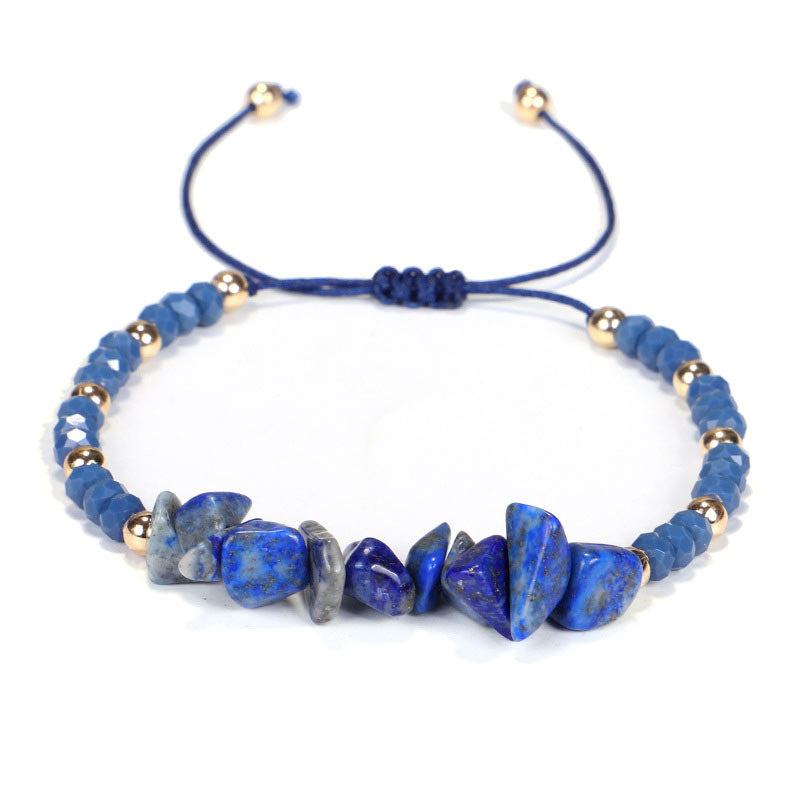 Nimara Ritual Amethyst Purify Knit Bracelet
