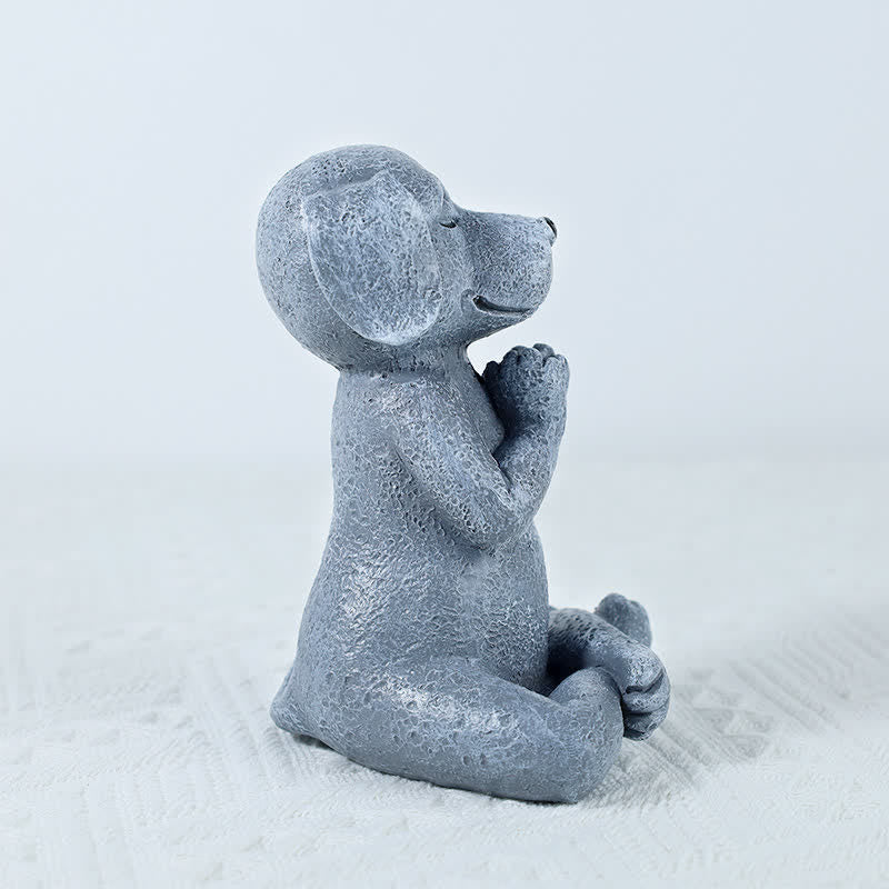 Nimara Ritual Meditating Zen Dog Cat Frog Decoration