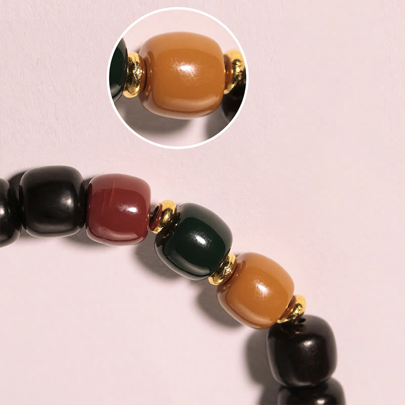 Nimara Ritual Ebony Wood Rosewood Peace Balance Bracelet