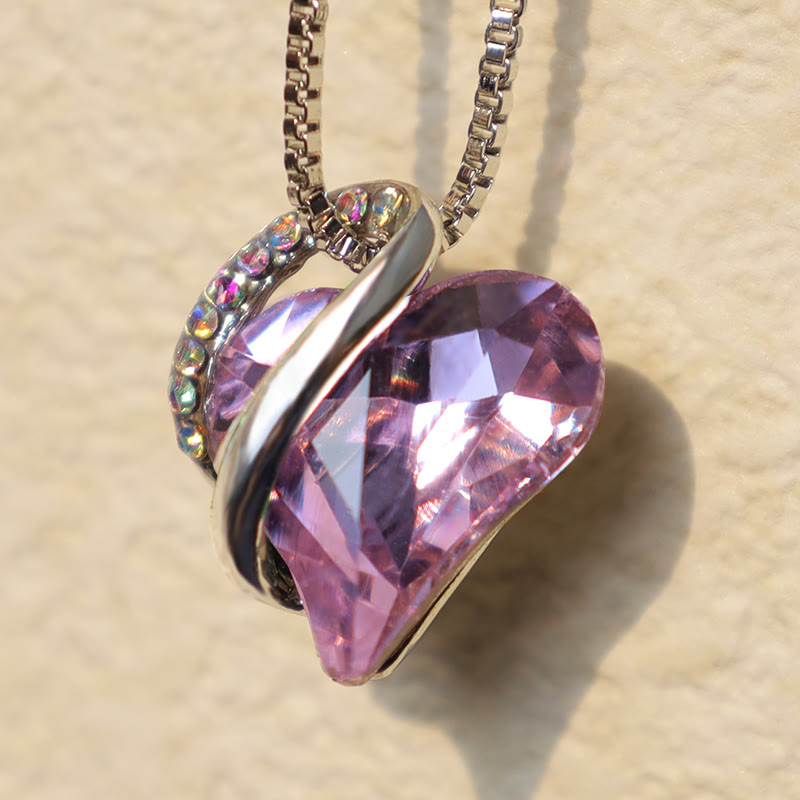 Nimara Ritual Love Heart Birthstone Healing Energy Necklace Pendant