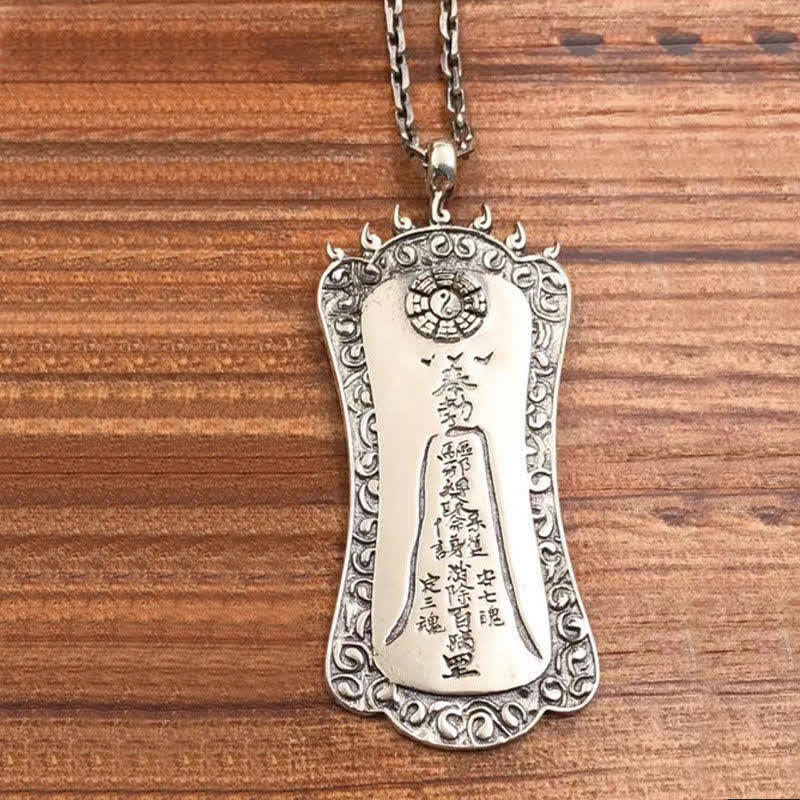 Nimara Ritual FengShui Bagua PiXiu Cinnabar Balance Necklace Pendant