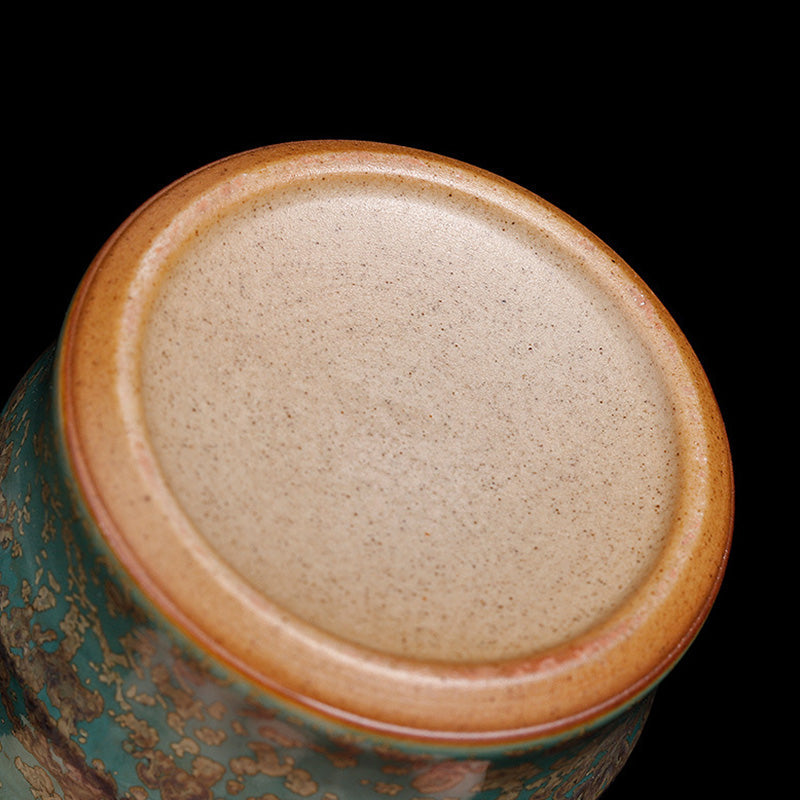 Nimara Ritual Kiln Change Ceramic Bamboo Design Teacup Kung Fu Tea Cup
