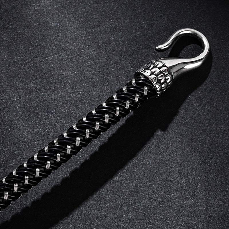 Nimara Ritual Dragon Titanium Steel Protection Luck Bracelet