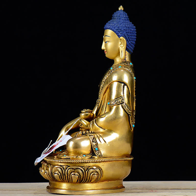 Nimara Ritual Shakyamuni Compassion Copper Statue Decoration