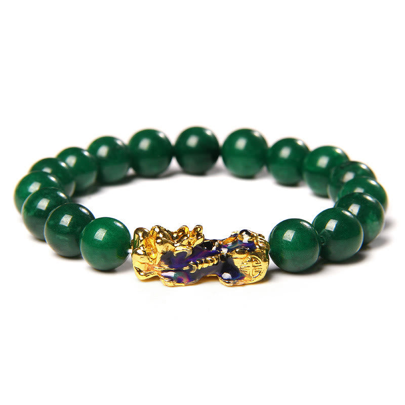 Nimara Ritual Pixiu Jade Abundance Protection Bracelet