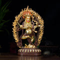 Nimara Ritual Kurukulla Buddha Figurine Serenity Copper Statue Home Decoration