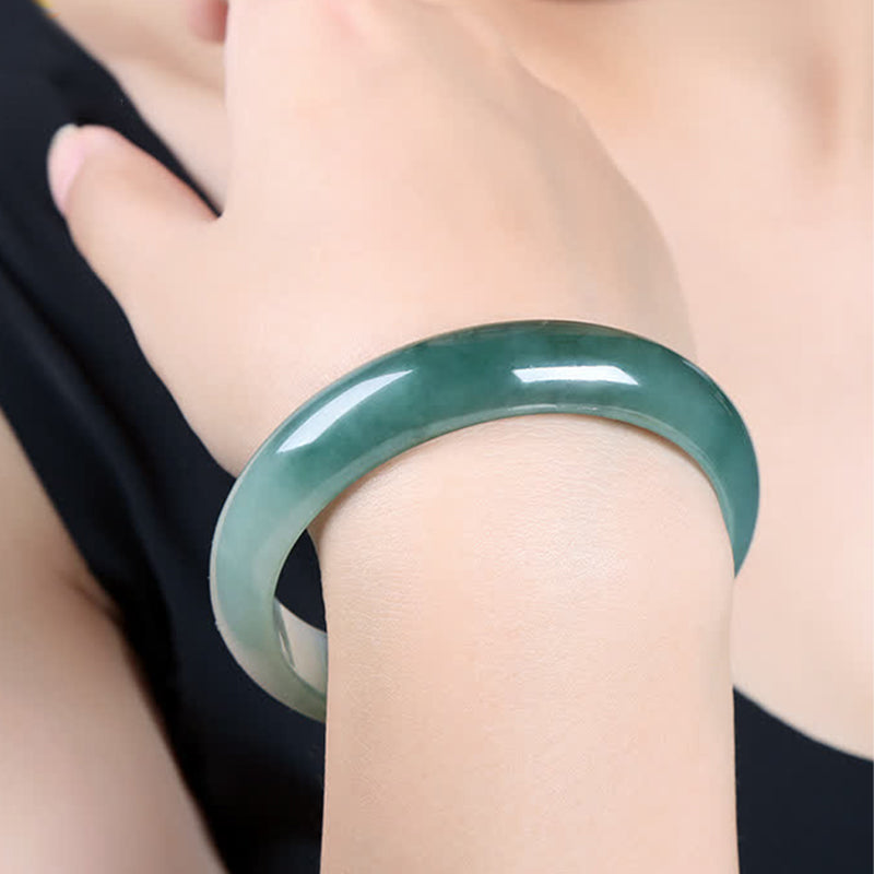 Nimara Ritual Jade Abundance Luck Healing Bangle Bracelet
