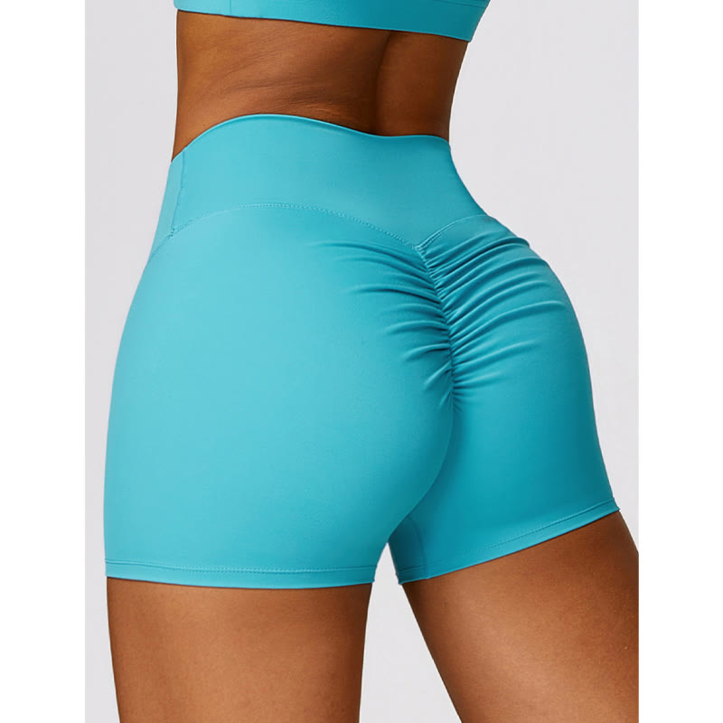 Nimara Ritual Gym Sports Yoga Backless Bra Crop Tank Top Breathable Shorts