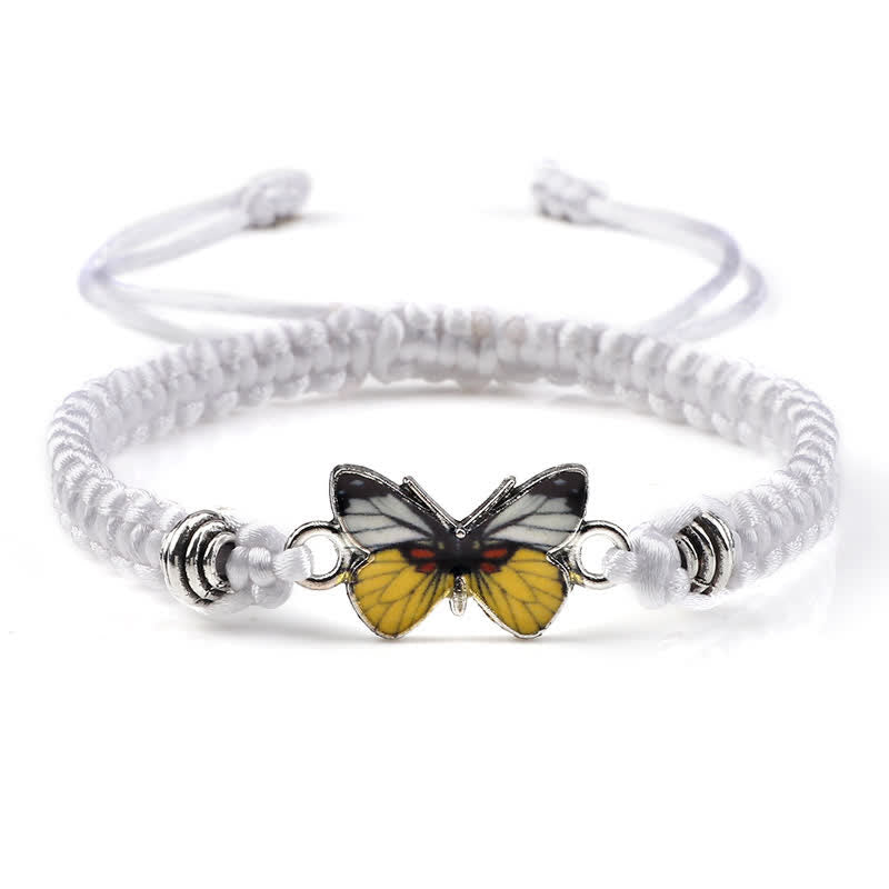 Nimara Ritual Butterfly Freedom Love String Charm Bracelet