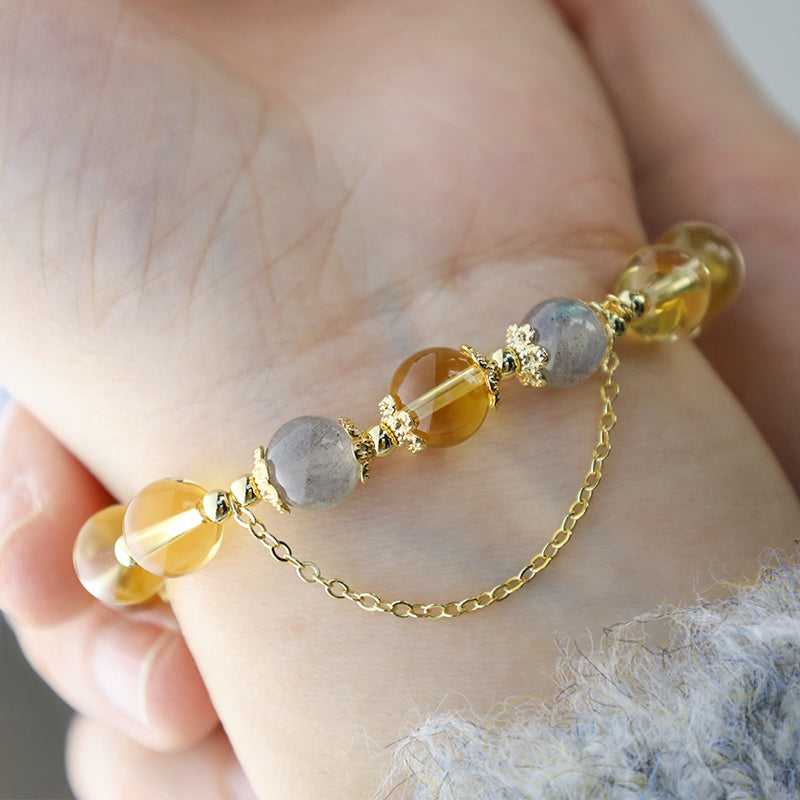 Nimara Ritual Blessed Moon Citrine Abundant Energy Bracelet