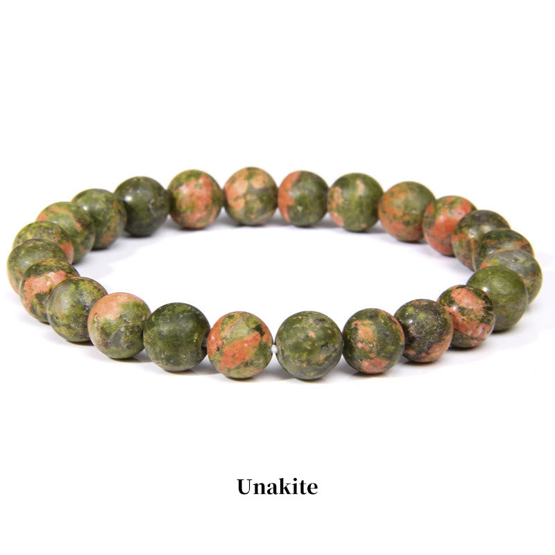 Nimara Ritual Natural Stone Quartz Healing Beads Bracelet