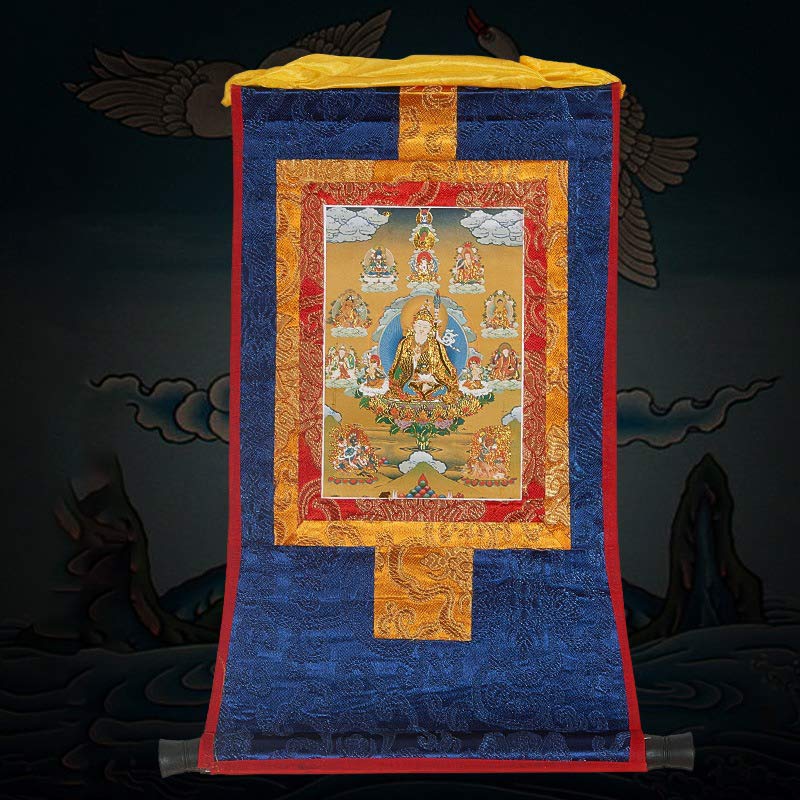 Nimara Ritual Tibetan Framed Thangka Blessing Protection Decoration