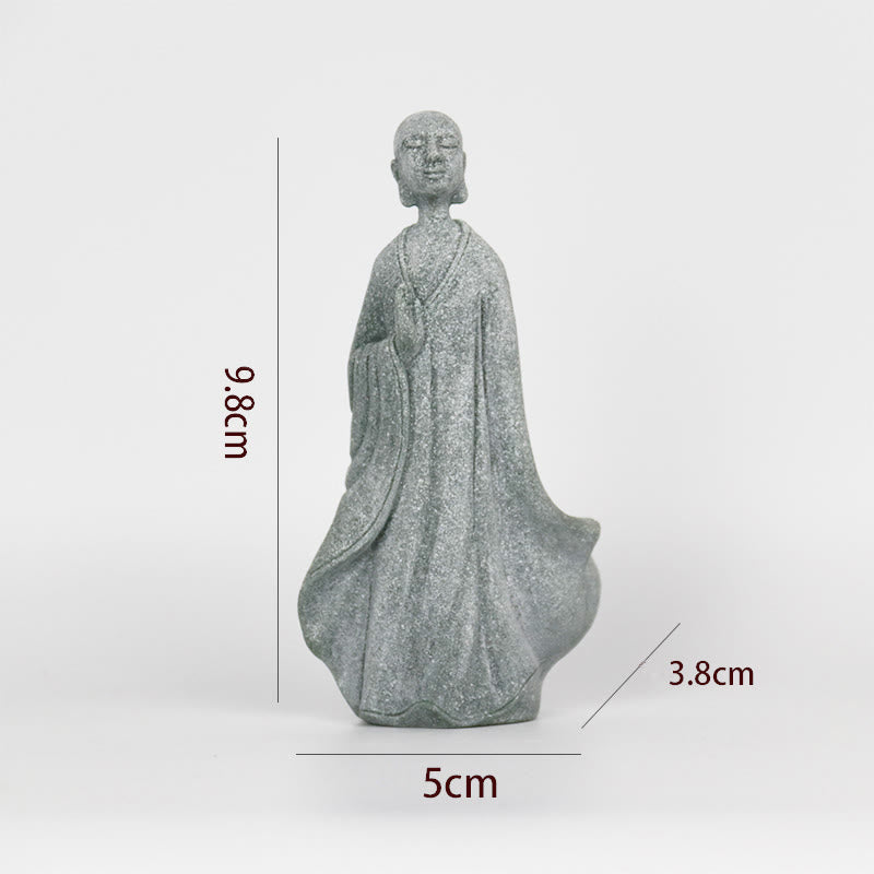 Nimara Ritual Meditation Buddha Monk Serenity Home Decoration