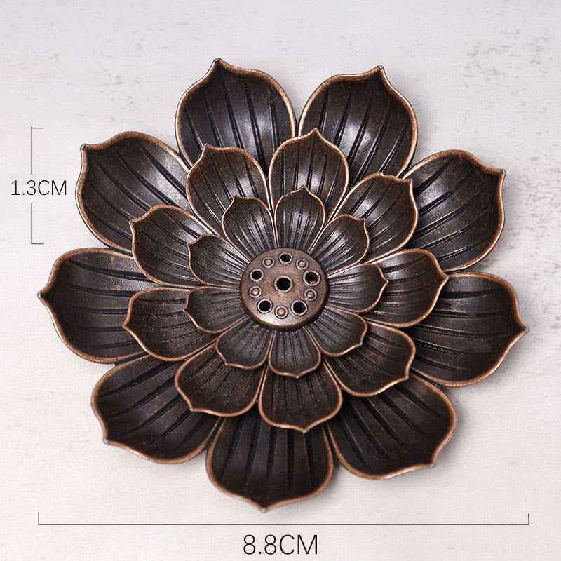 Nimara Ritual Creative Six-hole Lotus Incense Burner