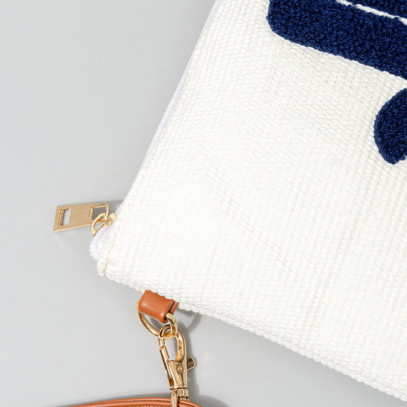 Nimara Ritual Evil Eye Leaf Hamsa Canvas Crossbody Bag Shoulder Bag Handbag