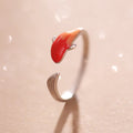Nimara Ritual Koi Fish Copper Balance Luck Adjustable Ring