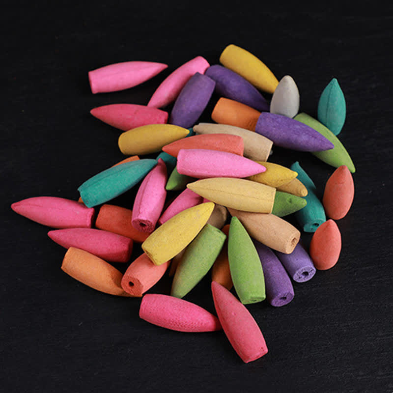 Nimara Ritual Mixed Floral Aroma Sandalwood Backflow Incense 50 Cones Pack