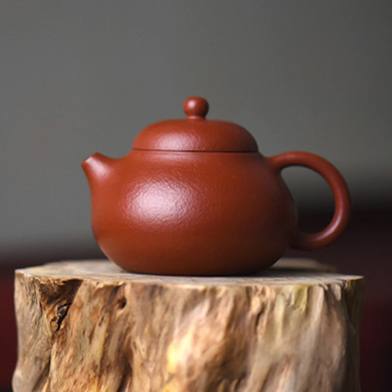Nimara Ritual Yixing All Handmade Wen Dan Brown Purple Clay Kung Fu Teapot