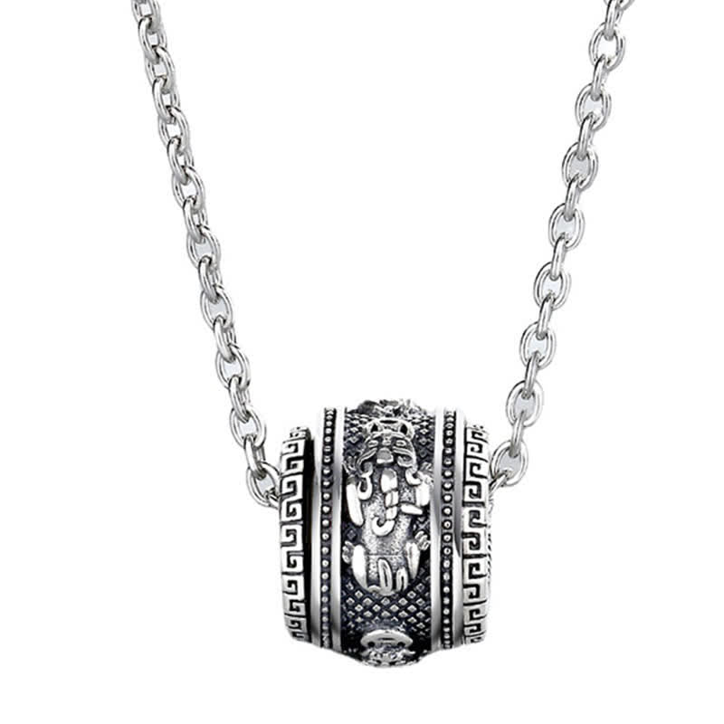 Nimara Ritual PiXiu Luck Wealth Rotatable Necklace Pendant
