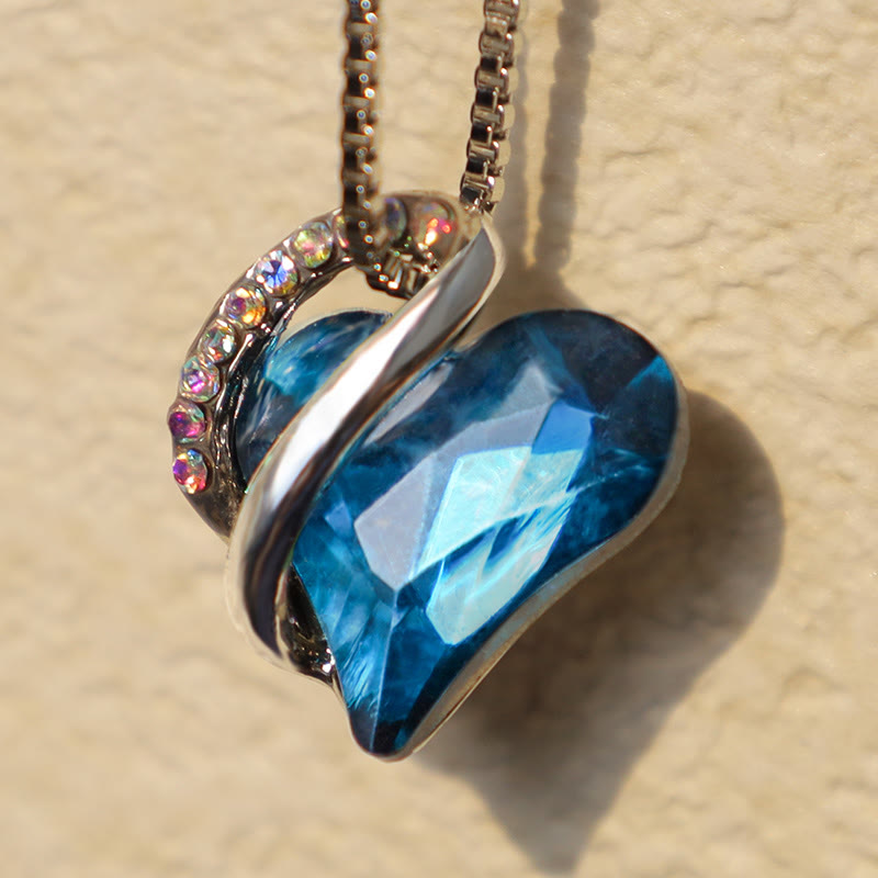 Nimara Ritual Love Heart Birthstone Healing Energy Necklace Pendant