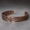 Nimara Ritual Viking Birds Magnetic Copper Adjustable Cuff Bracelet Bangle
