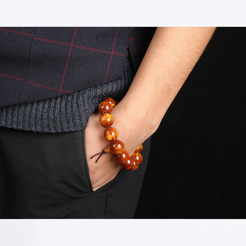 Nimara Ritual Golden Sea Willow Success Positive Bracelet Mala