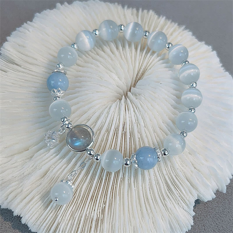 Bring Positive Energy Butterfly Cat's Eye Chrysoberyl Bracelet