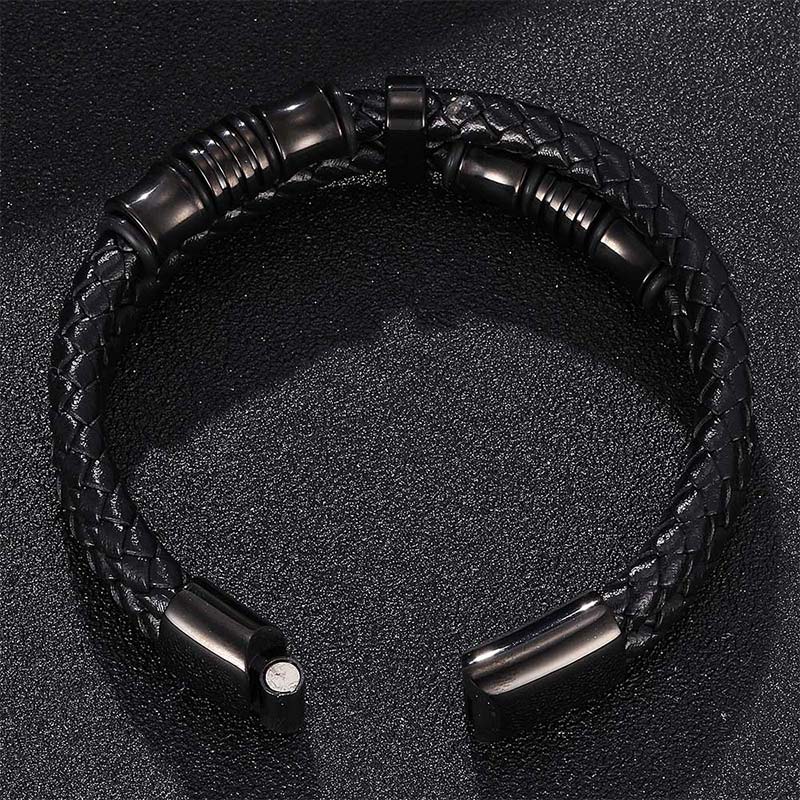 Nimara Ritual Layered Leather Weave Fortune Bracelet