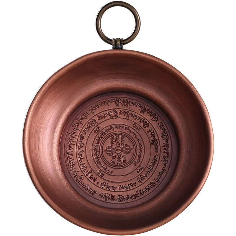 Nimara Ritual Small Copper Prayer Altar Portable Burning Holder Incense Sage Smudging Rituals Use Items