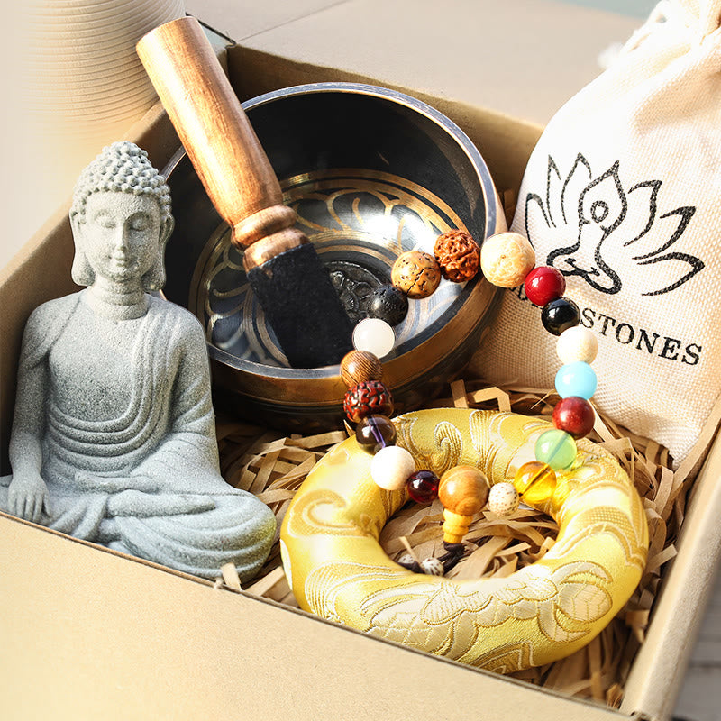 Nimara Ritual Tibetan Meditation Peace Gift Bundle