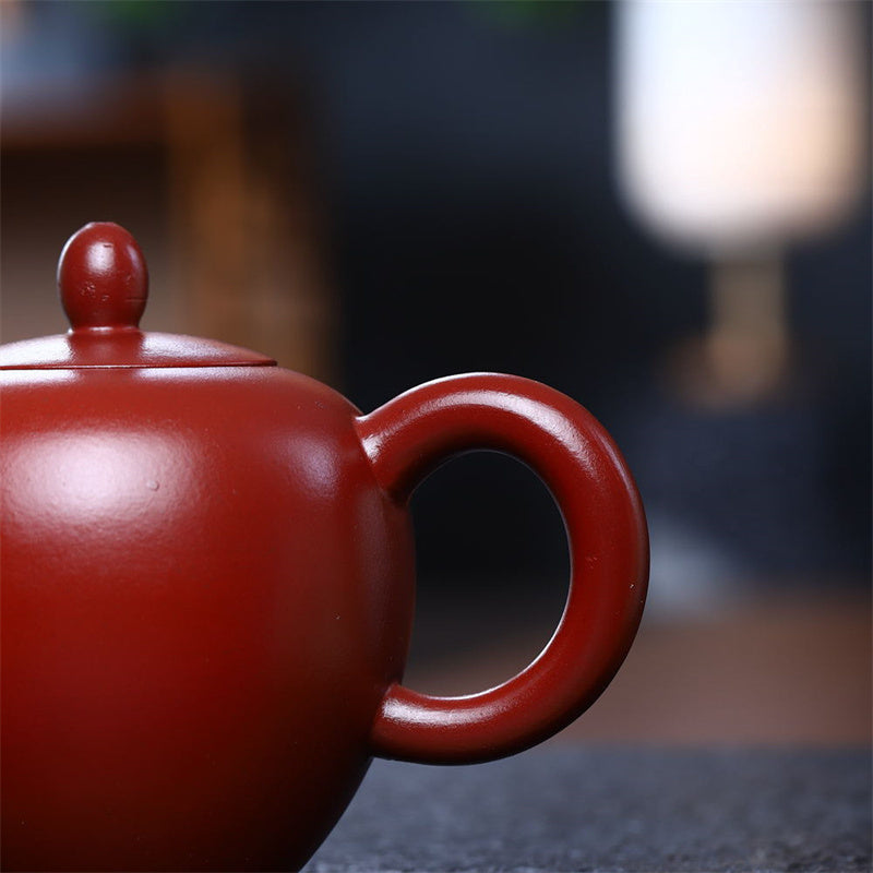 Nimara Ritual Yixing Semi-handmade Brown Purple Clay Kung Fu Teapot 200ml