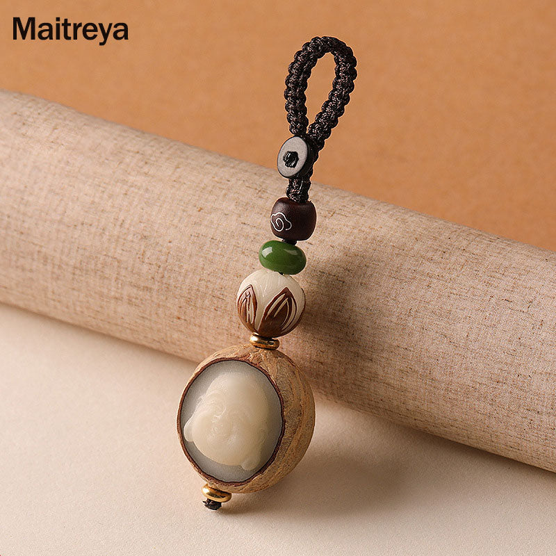 Nimara Ritual Bodhi Seed Blessing Keychain Decoration
