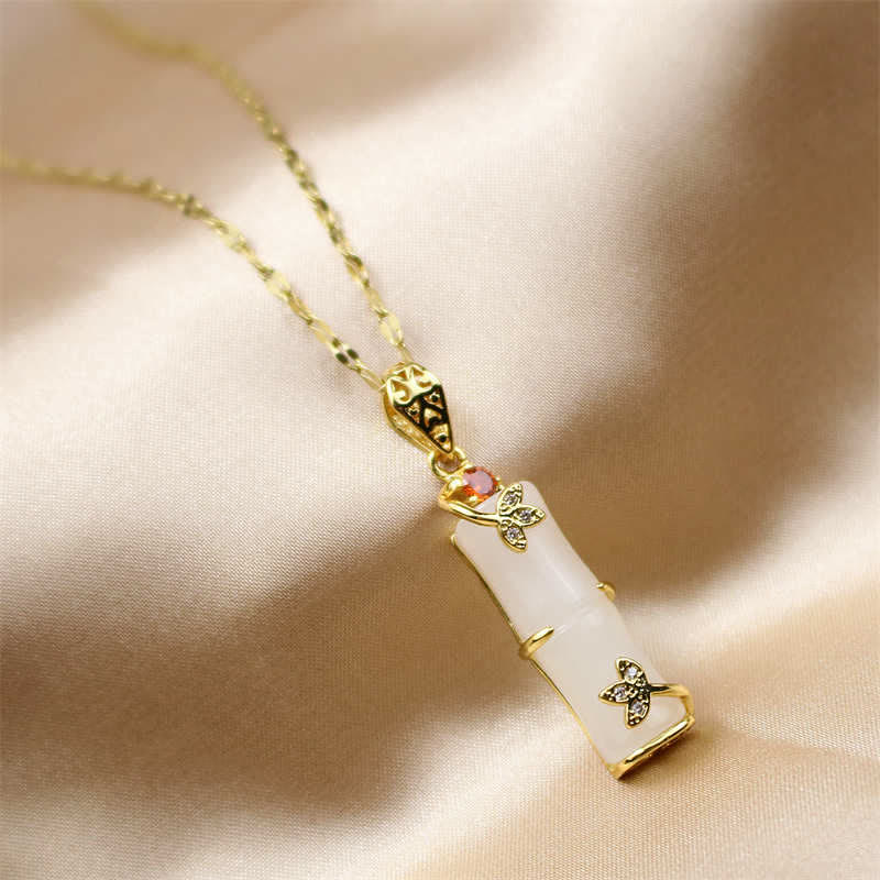 Brings Unexpected Windfall Luck Jade Necklace Pendant