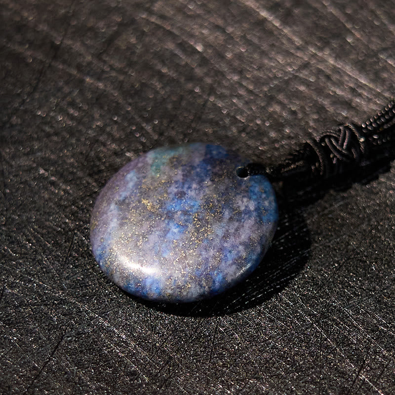 Nimara Ritual Various Crystal Amethyst Tiger Eye Green Aventurine Yin Yang Spiritual Necklace Pendant