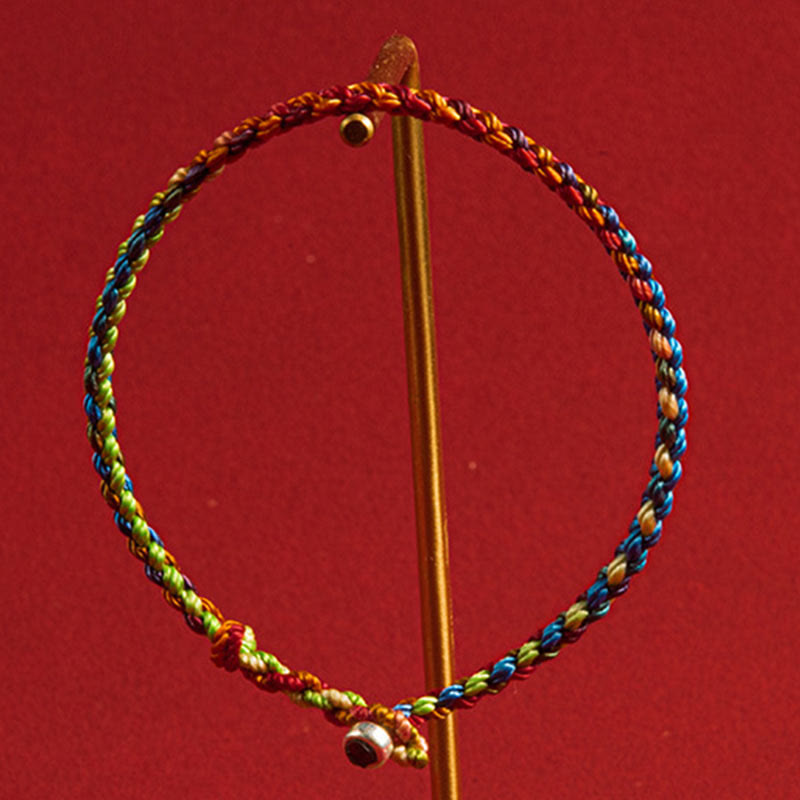 Nimara Ritual "May you be blessed with peace and safety in all four seasons" Lucky Multicolored Bracelet