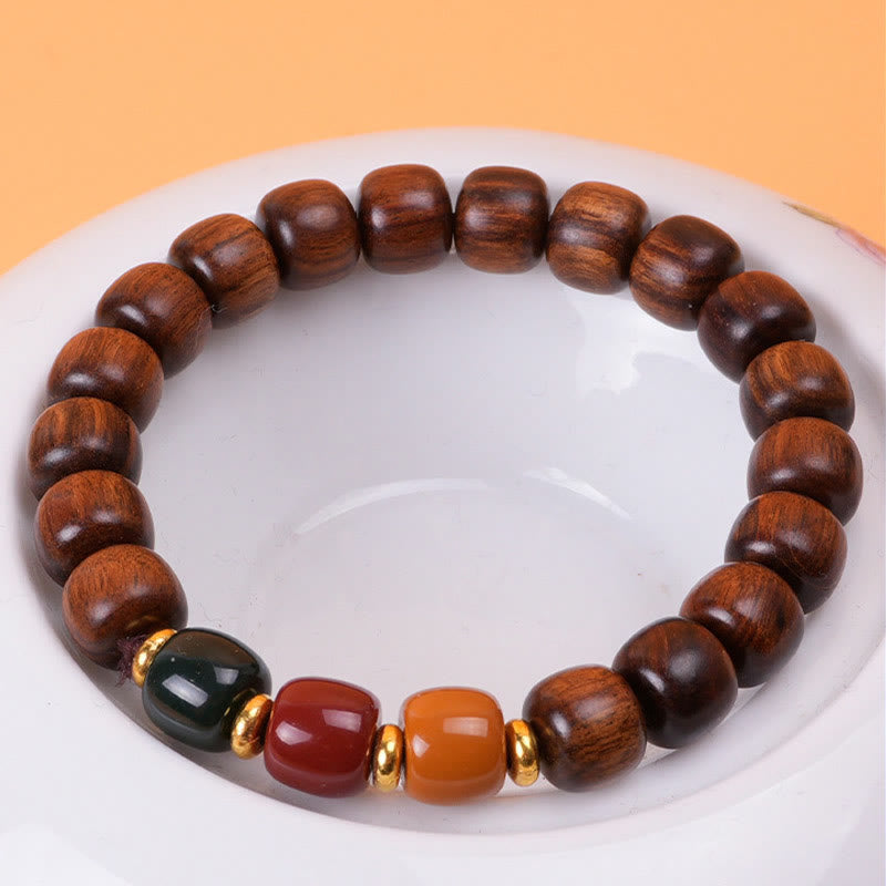 Nimara Ritual Ebony Wood Rosewood Peace Balance Bracelet