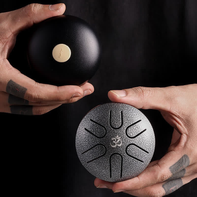 Nimara Ritual Mini Steel Tongue Drum 3 Inch Sound Healing Drum Kit