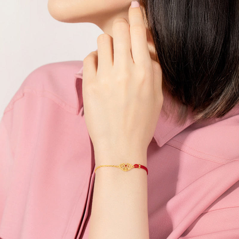 Nimara Ritual Lock of Good Wishes Luck Strength Chain Bracelet