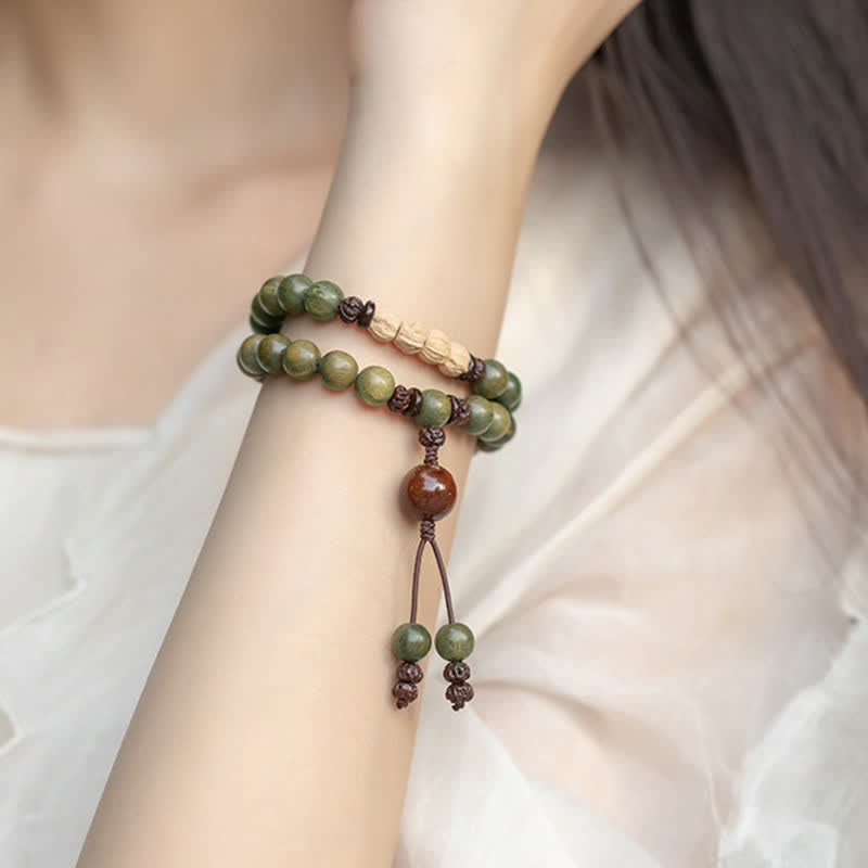 Nimara Ritual Green Sandalwood Positive Peace Bracelet