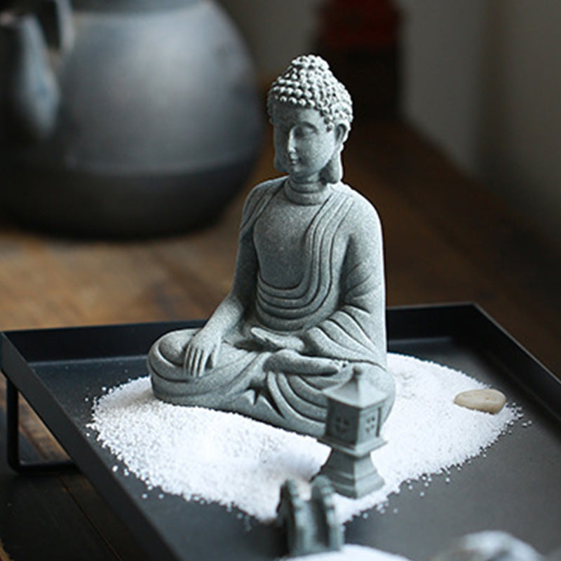 Nimara Ritual Sitting Meditation Buddha Blessing Compassion Decoration