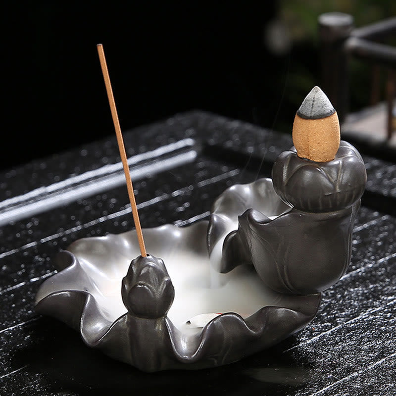 Nimara Ritual Koi Fish Lucky Incense Burner Decoration