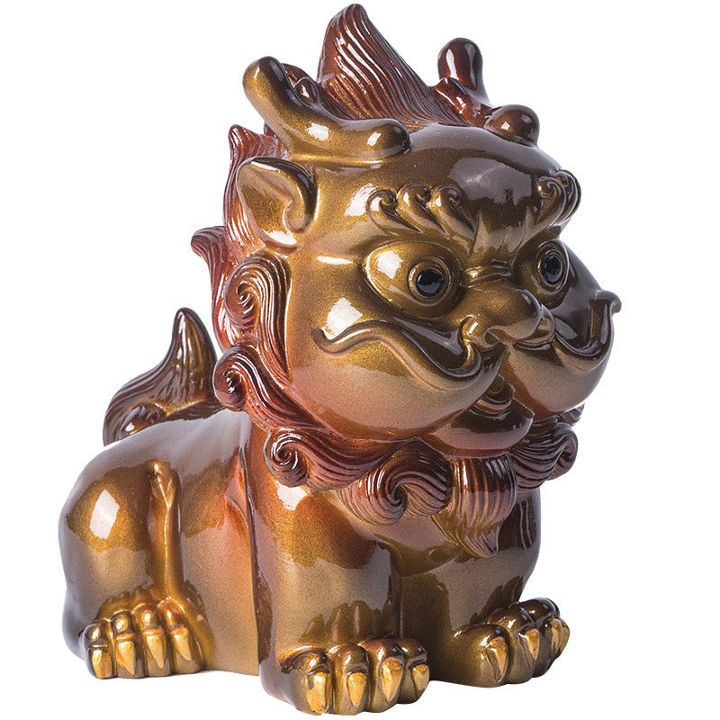 Nimara Ritual Color Changing Small PiXiu Resin Tea Pet Wealth Home Figurine Decoration