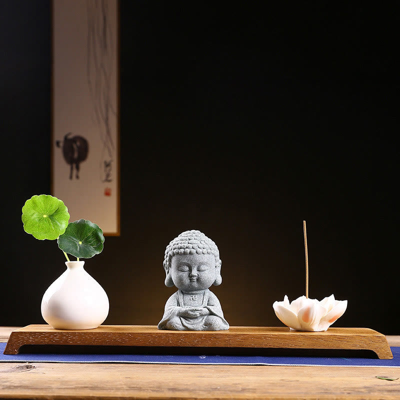 Nimara Ritual Meditation Praying Buddha Compassion Serenity Home Decoration