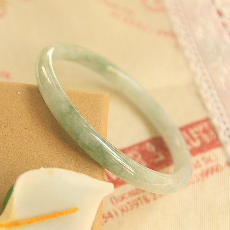 Nimara Ritual Natural Jade Peace Healing Bangle Bracelet