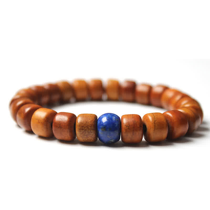 Nimara Ritual Tibetan Bone Beads Om Mani Padme Hum Strength Bracelet