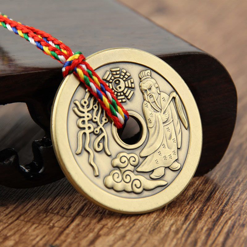 Nimara Ritual Taoism Yin Yang Symbol Protection Pendant Decoration Amulet