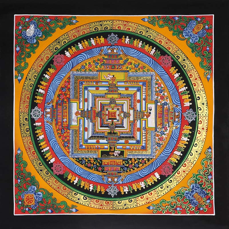 Nimara Ritual Tibetan Thangka Painting Blessing Handmade Decoration